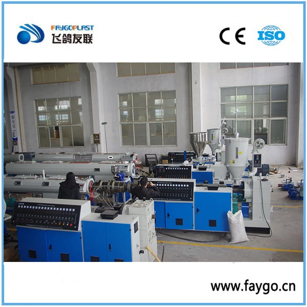 Plastic PP/PE Water Supply Pipe Extrusion Line