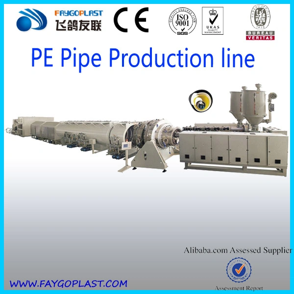 Plastic PP/PE Water Supply Pipe Making Machine