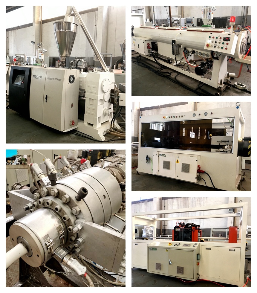 UPVC/CPVC/PVC Water Supply Pipe Production Line PVC Pipe Making Machine PVC Pipe Extruding Machine