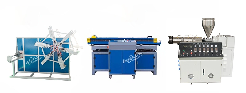 Plastic Corrugated Pipe Extrusion Production Line for Washing Basin Drain Pipe