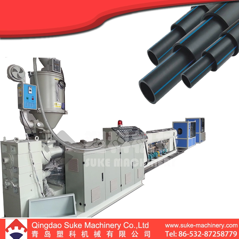 PE Natural Gas Pipe Making Extrusion Extruder Machine