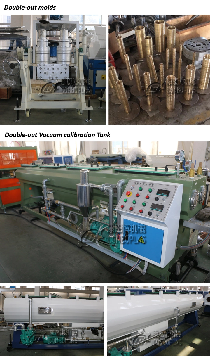 Plastic CPVC UPVC Double-out Electrical Conduit Pipe Production Extrusion Line