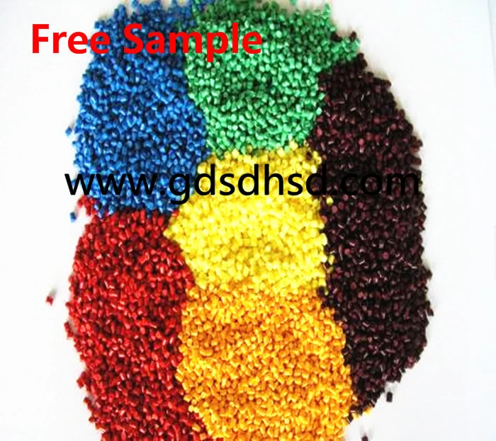 Film Grade HDPE/LDPE/LLDPE Black Color Masterbatch with 40% Carbon