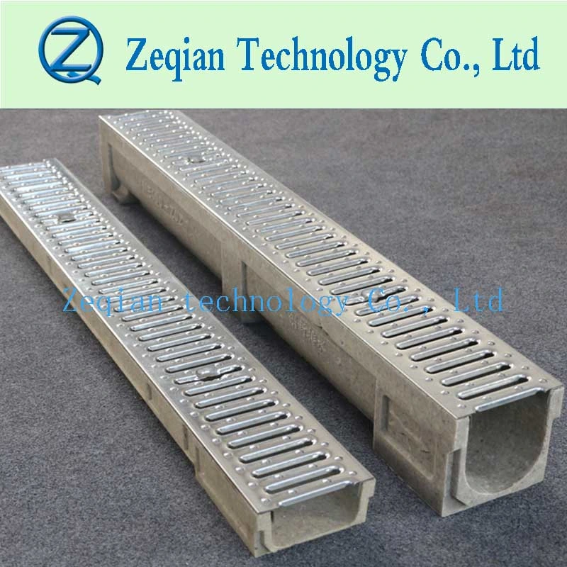 Polymer Concrete Drain Trench/Drain Channel with Stainless Steel Cover