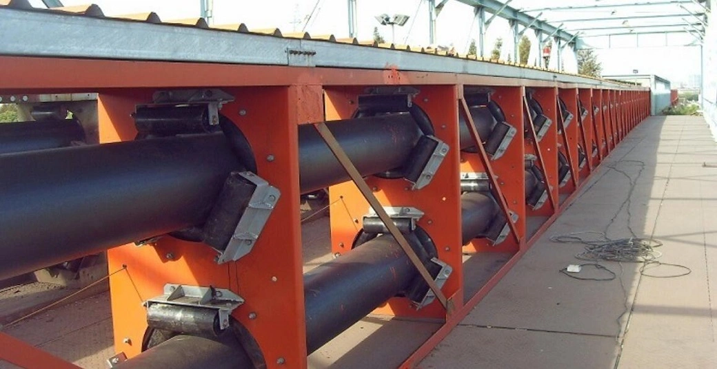 Ske Coal Mine Belt Conveyor, Pipe Belt Conveyor of Large Mining Machinery Equipment