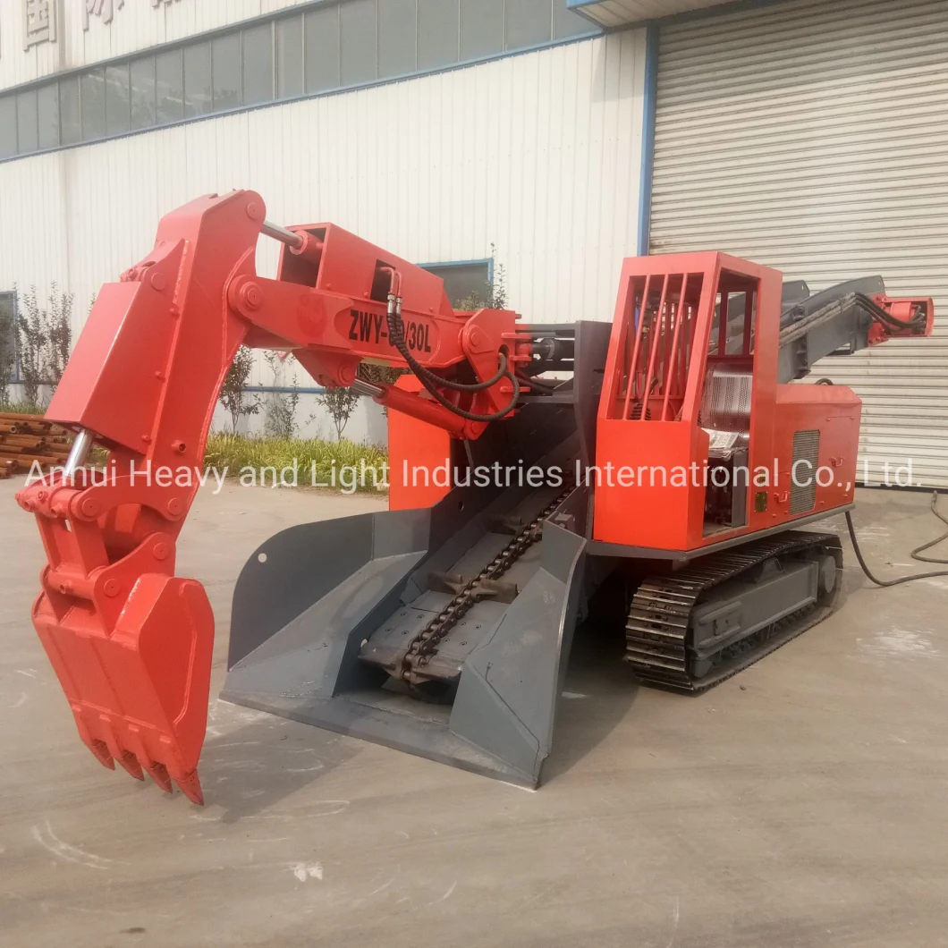 Mining Mucking Loader Zwy-80/45L Underground Coal Mine Tunnel Crawler Mining Mucking Loader