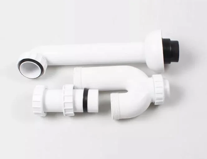 Kitchen Sinks Drainage Pipe, Basin Drain Siphon S Trap, Plastic Sinks Waste Drainage P Trap