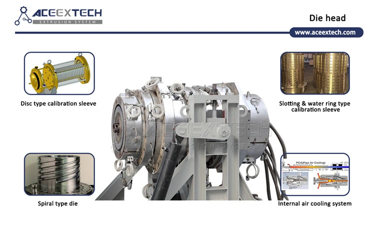 Plastic Large Diameter HDPE Pipe Extrusion Machine