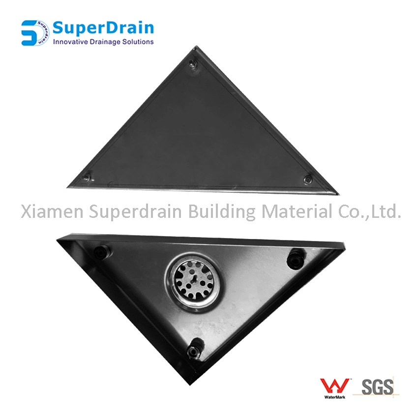 Customized Professional Triangle Floor Drain Pipe Floor Drain Bathroom Drain