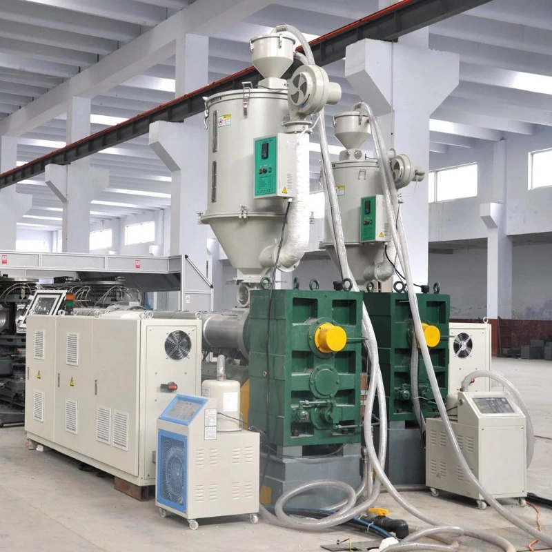 HDPE Double Wall Corrugated PE Drainage Pipe Extruder Machine