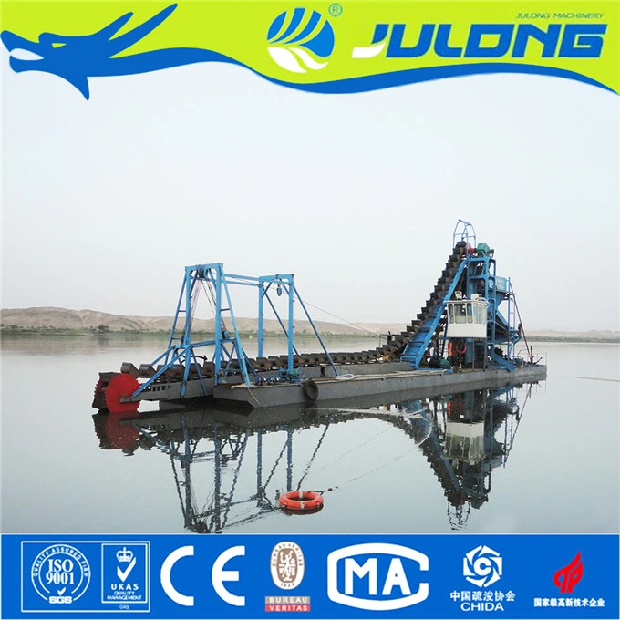 Julong Bucket Chain Gold Mining Dredger Gold Mining Machine