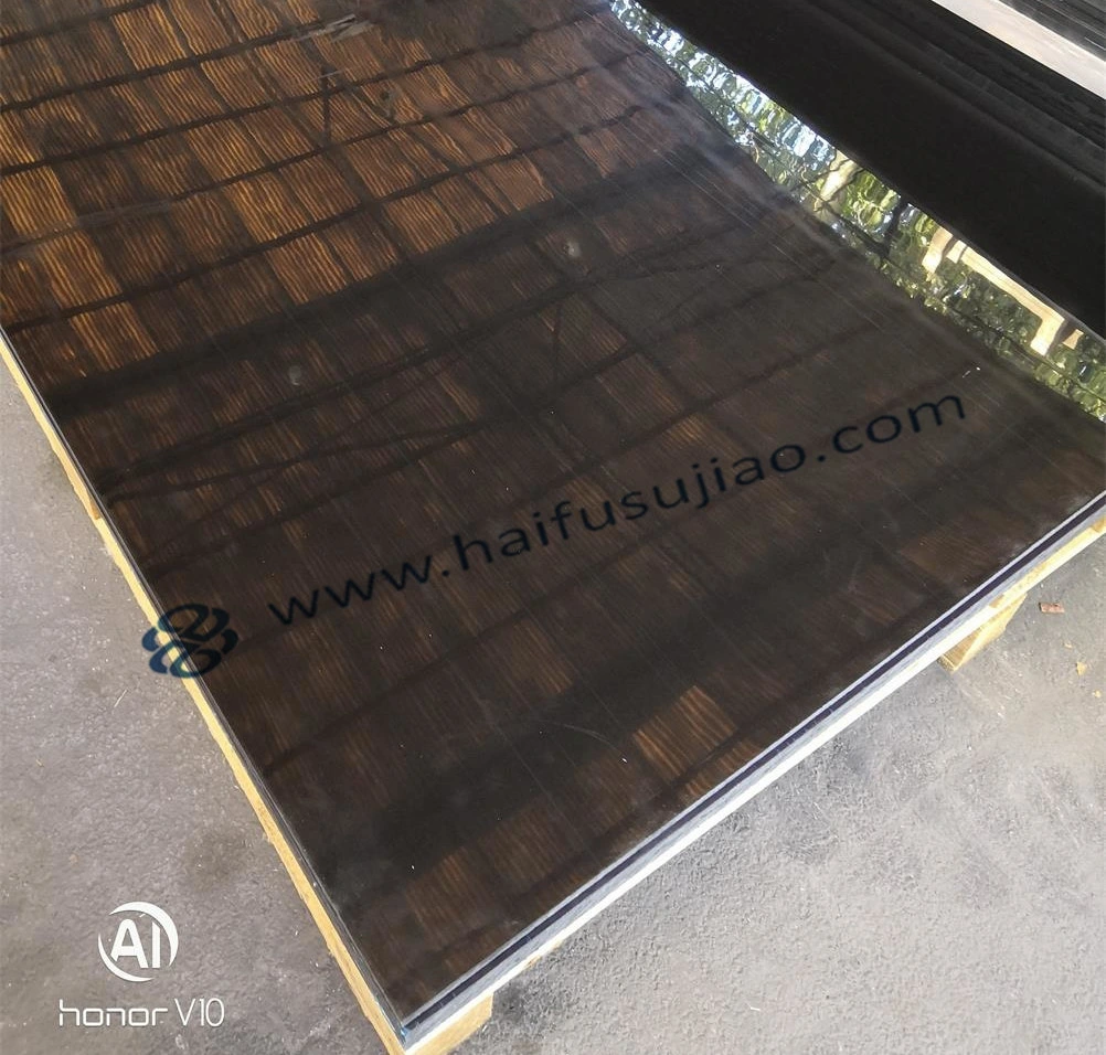 High Quality HDPE Sheet with White and Black Color