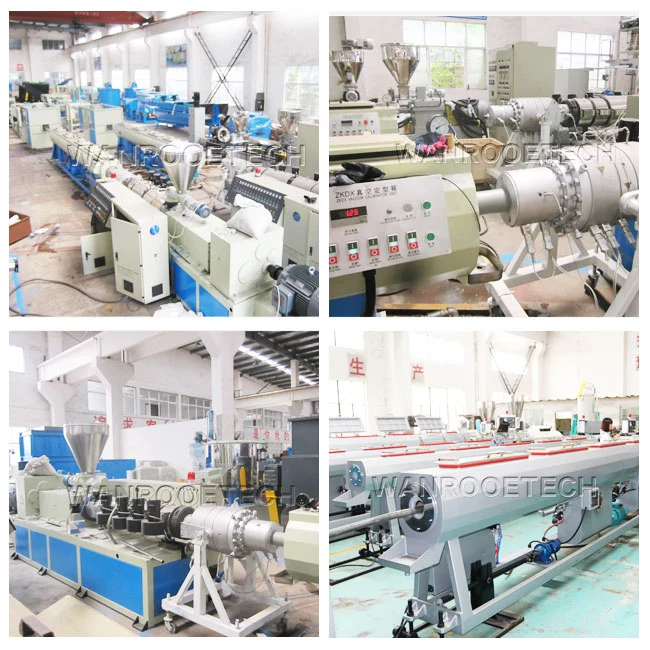 PVC Water Supply and Drain-Pipe Extrusion Line/Making Machine