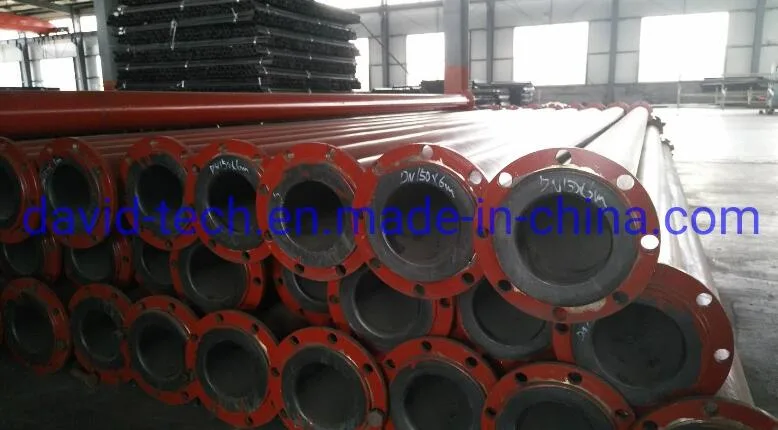 Mining Sand Mud Flange Connection End Use UHMWPE/HDPE Pipe