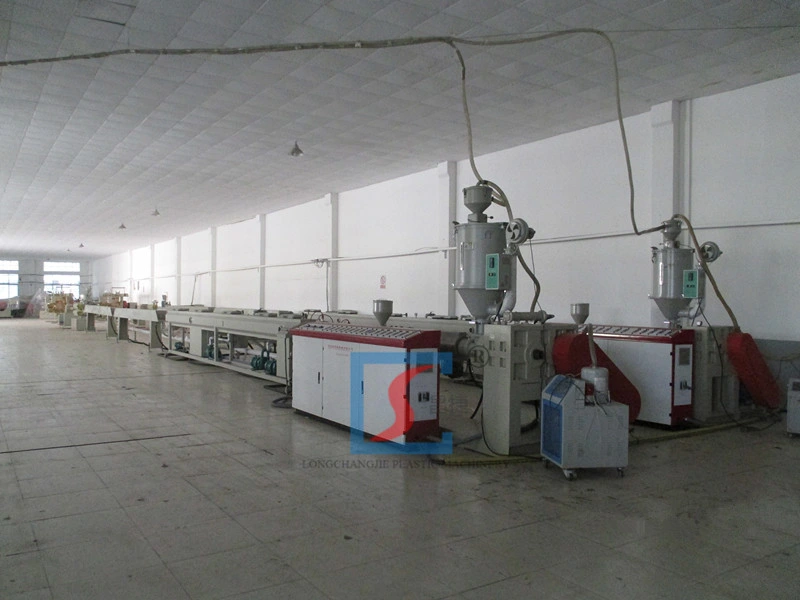 PE PPR Plastic Pipe Making Machine 20-63mm Multi-Layer Extrusion Production Line for Water Supply