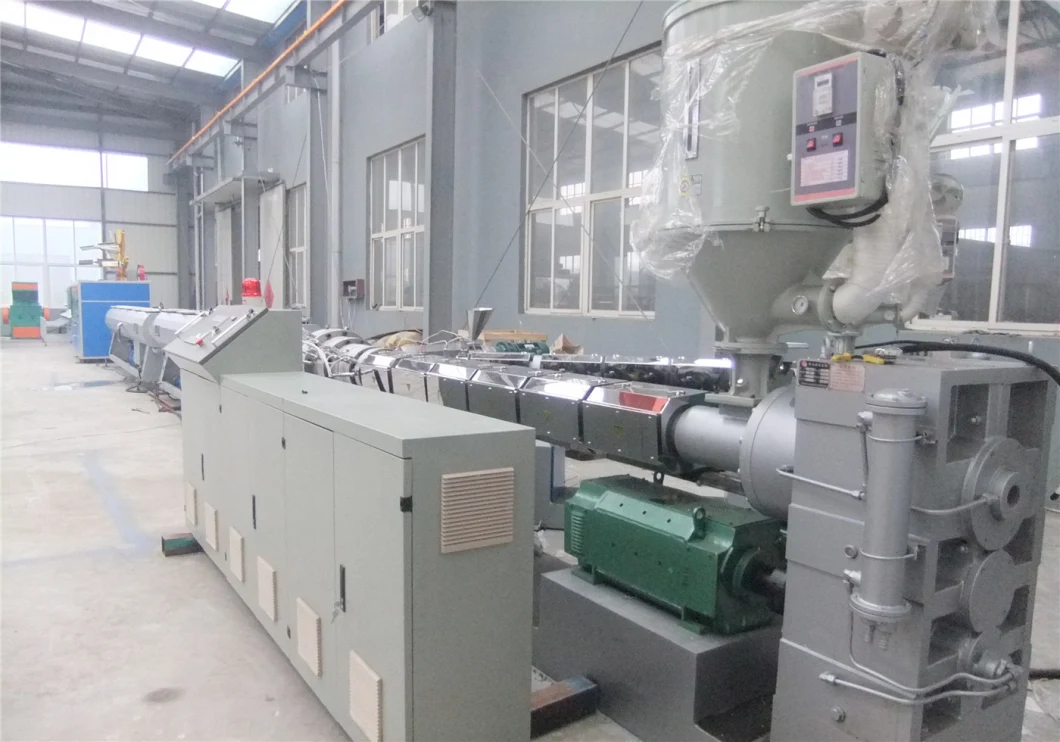 Plastic PE/PP/HDPE/LDPE/PVC Water Pipe /Conduit Pipe/Tube/Hose Extrusion Making Extruder Machine