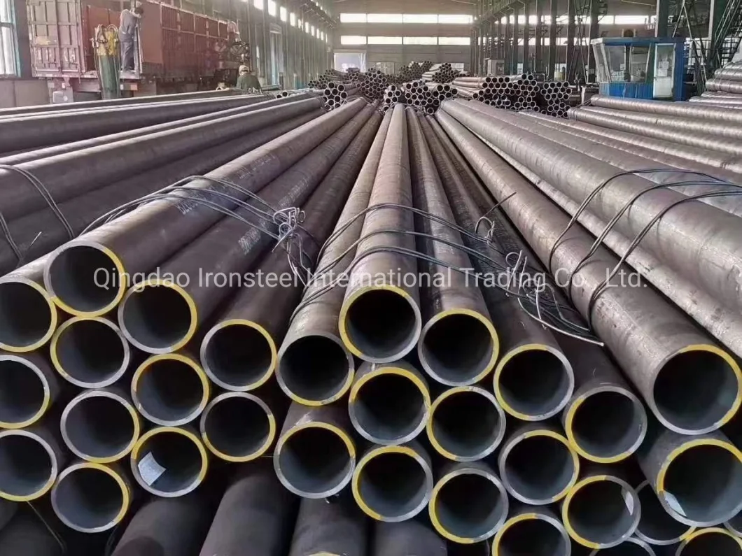 Tandem Rolled Hot Rolled Seamless Steel Pipe DIN/ASTM Standard Carbon Steel Pipe 42mm~610mm