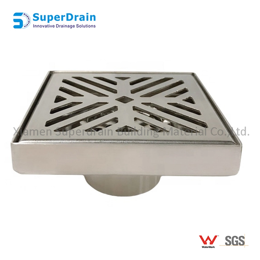 China Bathroom Siphon for Shower Waste Drain Anti-Odor Shower Drain Cover