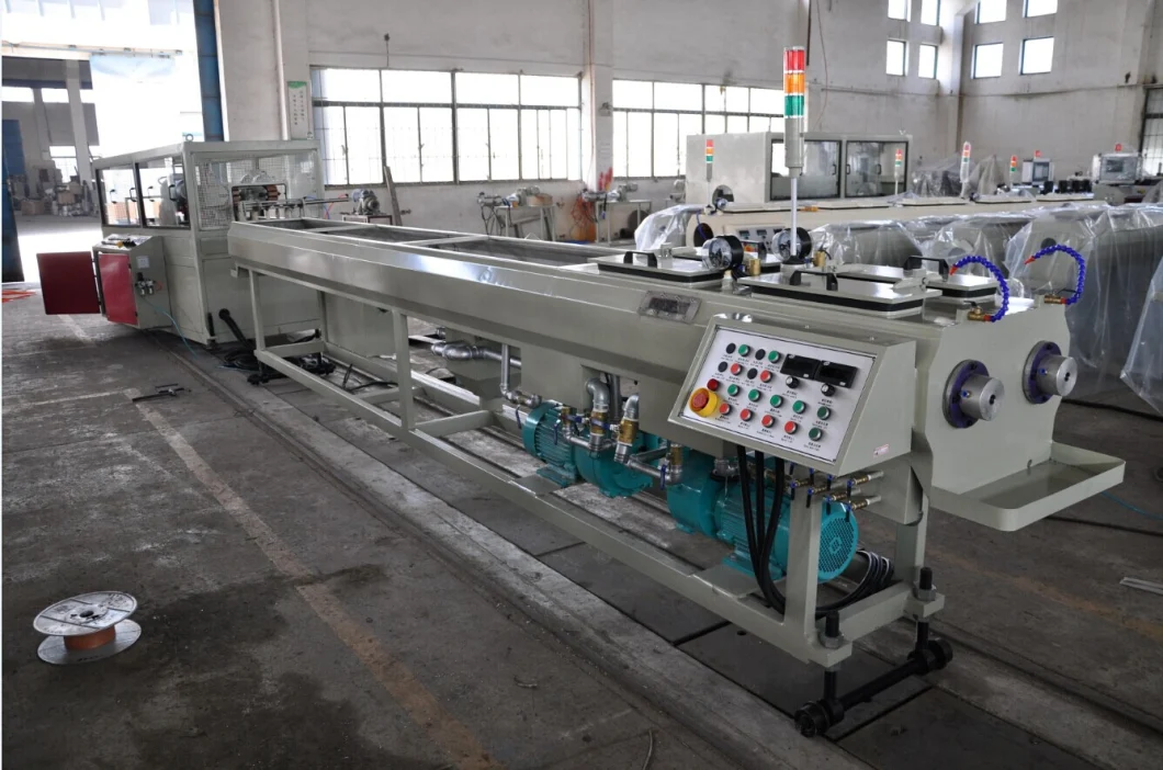PVC Double Pipe Production Line/Double Pipe Extrusion/PVC Twin Pipe Machine/PVC Pipe Extruder