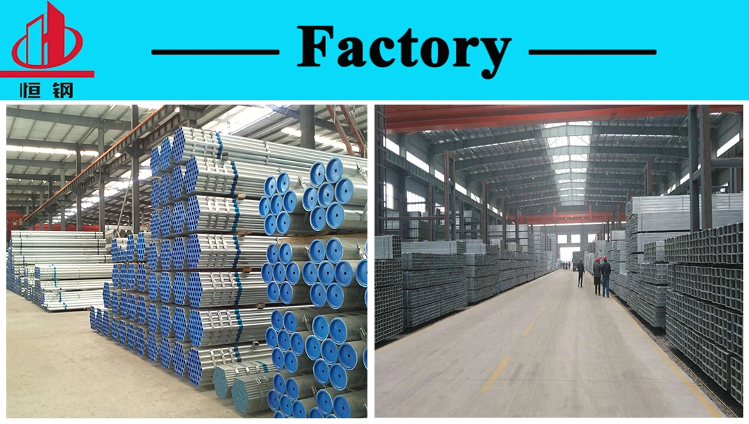 Hot DIP Galvanized Round Steel Pipe Water Pipe/Tube Gas Pipe/Tube