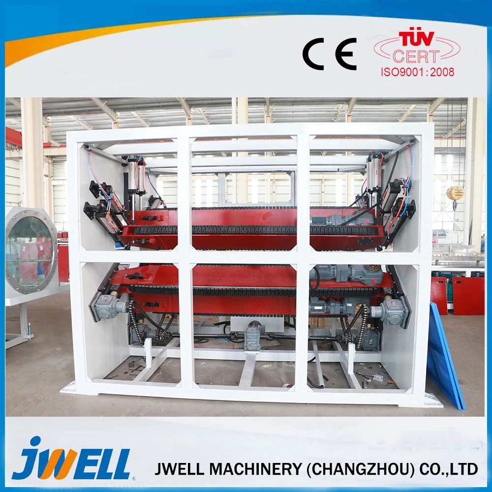 Jwell High Output Fully Automatic HDPE Pipe Corrugated Pipe Plastic Machine