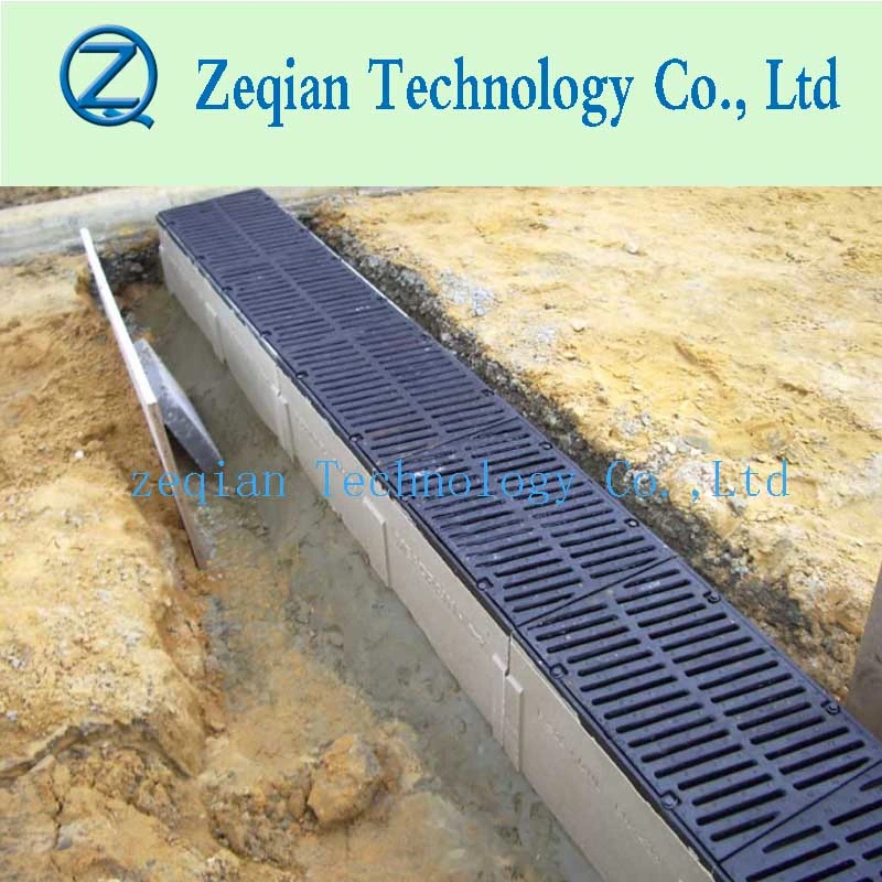 Ductile Iron Grating Cover Polymer Concrete Trench Drain Shower Drain