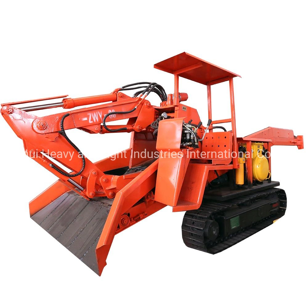 Mining Mucking Loader Zwy-80/45L Underground Coal Mine Tunnel Crawler Mining Mucking Loader