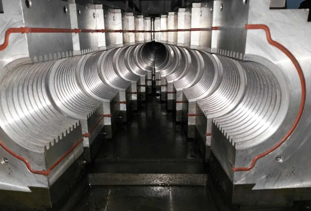 PVC Corrugated Sewage Pipe UPVC Double Wall Drainage Pipe