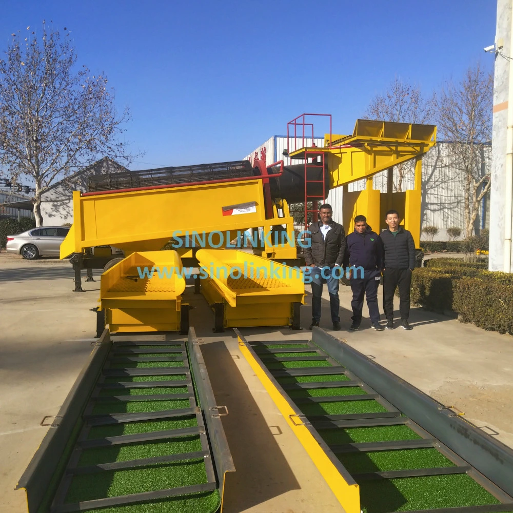 Alluvial Gold Mining Equipment/Washing Machine/Gold Trommel/Gold Processing Plant/Separator Machine/Mining Machinery