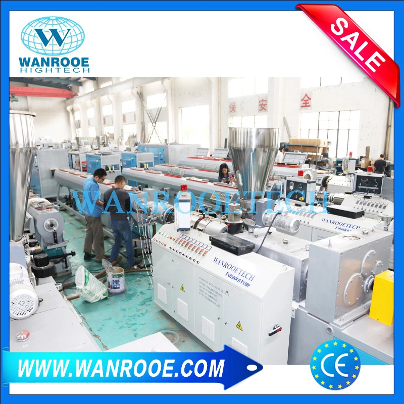 PVC Water Supply and Drain-Pipe Extrusion Line/Making Machine