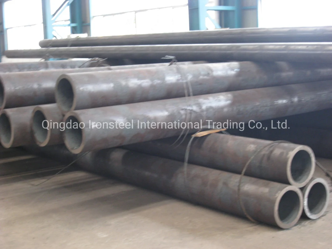 Tandem Rolled Hot Rolled Seamless Steel Pipe DIN/ASTM Standard Carbon Steel Pipe 42mm~610mm