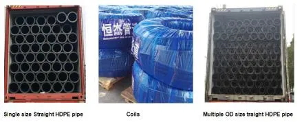 Large Diameter High Density Polyethylene Pipe for Irrigation Specifications