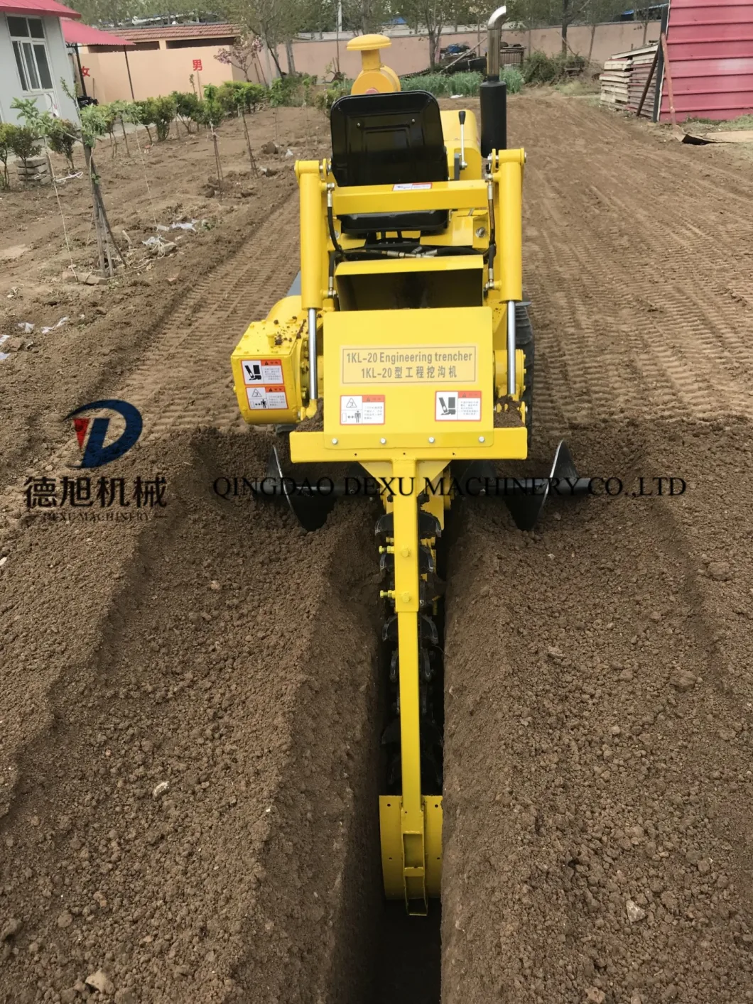 Trenching Equipment and Fast Excavator for Gas Pipeline, Oil Pipeline and Water Pipeline Digging