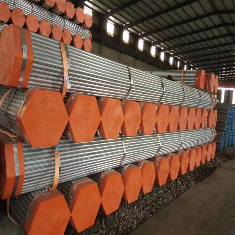 China Supplier Straight Seam Welded Pipe BS 1387 CS Galvanized Steel Pipe