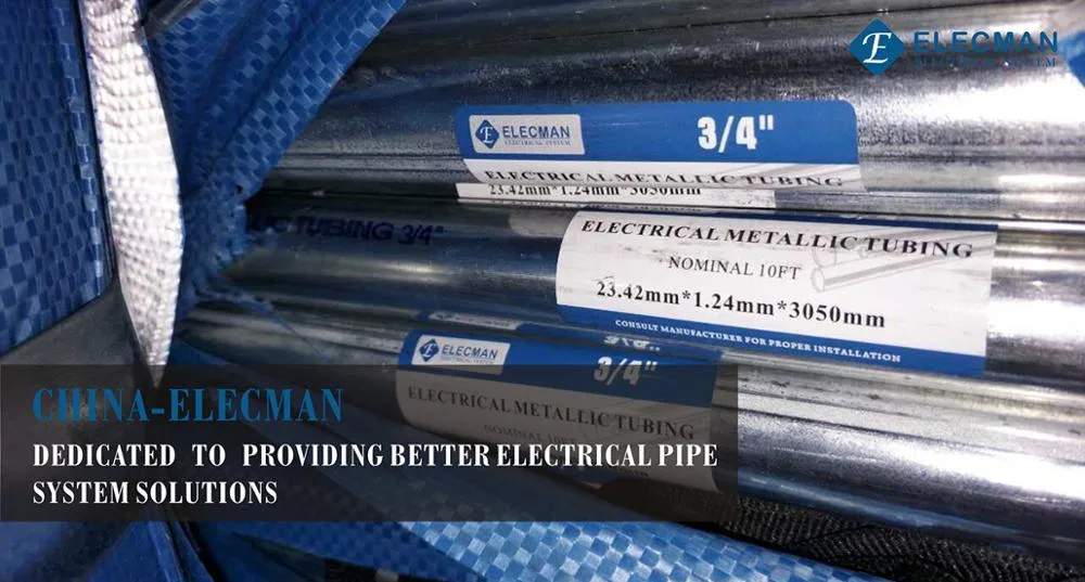 China Manufacturer Gi Electrical Conduit Pipe with Certificate