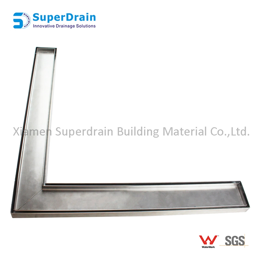 High Quality Square Decorative Stainless Steel Shower Drain Covers Floor Drain Grate Trap Bathroom Floor Drain