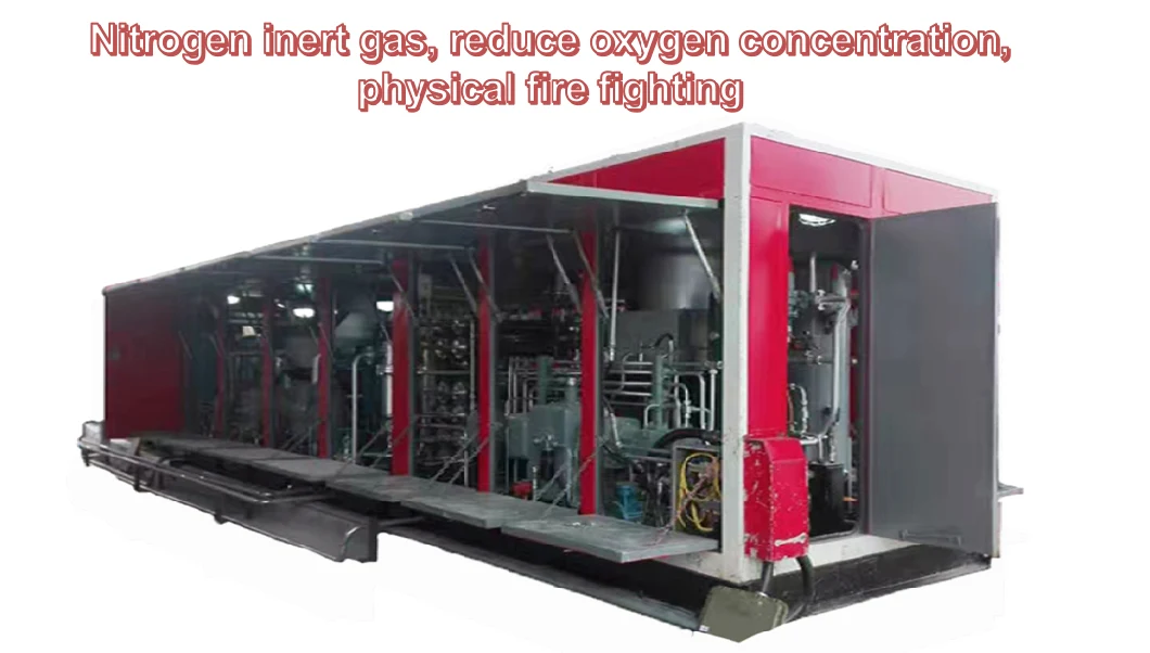 600nm3/H Nitrogen Gas Booster Compressor Membrane Nitrogen Gas Generator Plant