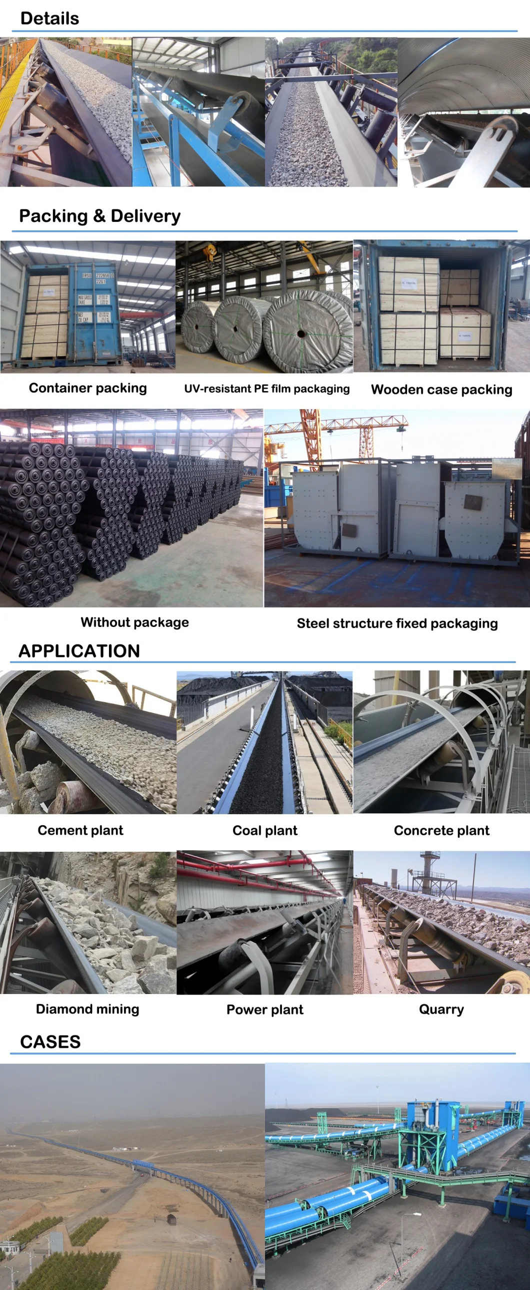 Hot Sale Pipe Conveyor for Coal Mine and Material Handling Equipment
