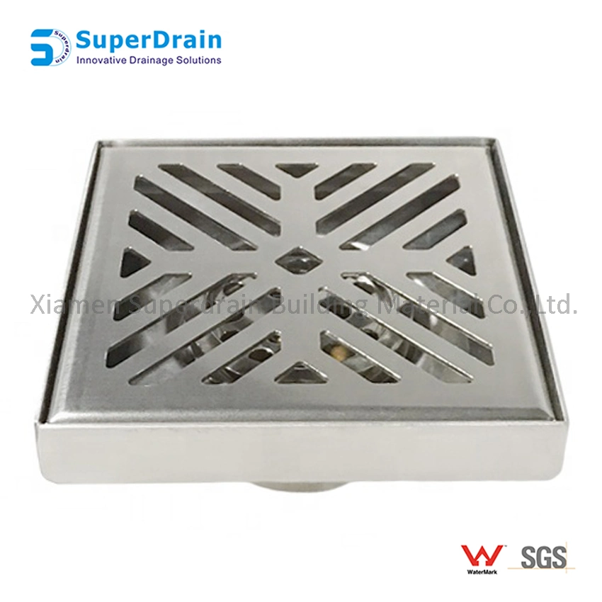 China Bathroom Siphon for Shower Waste Drain Anti-Odor Shower Drain Cover