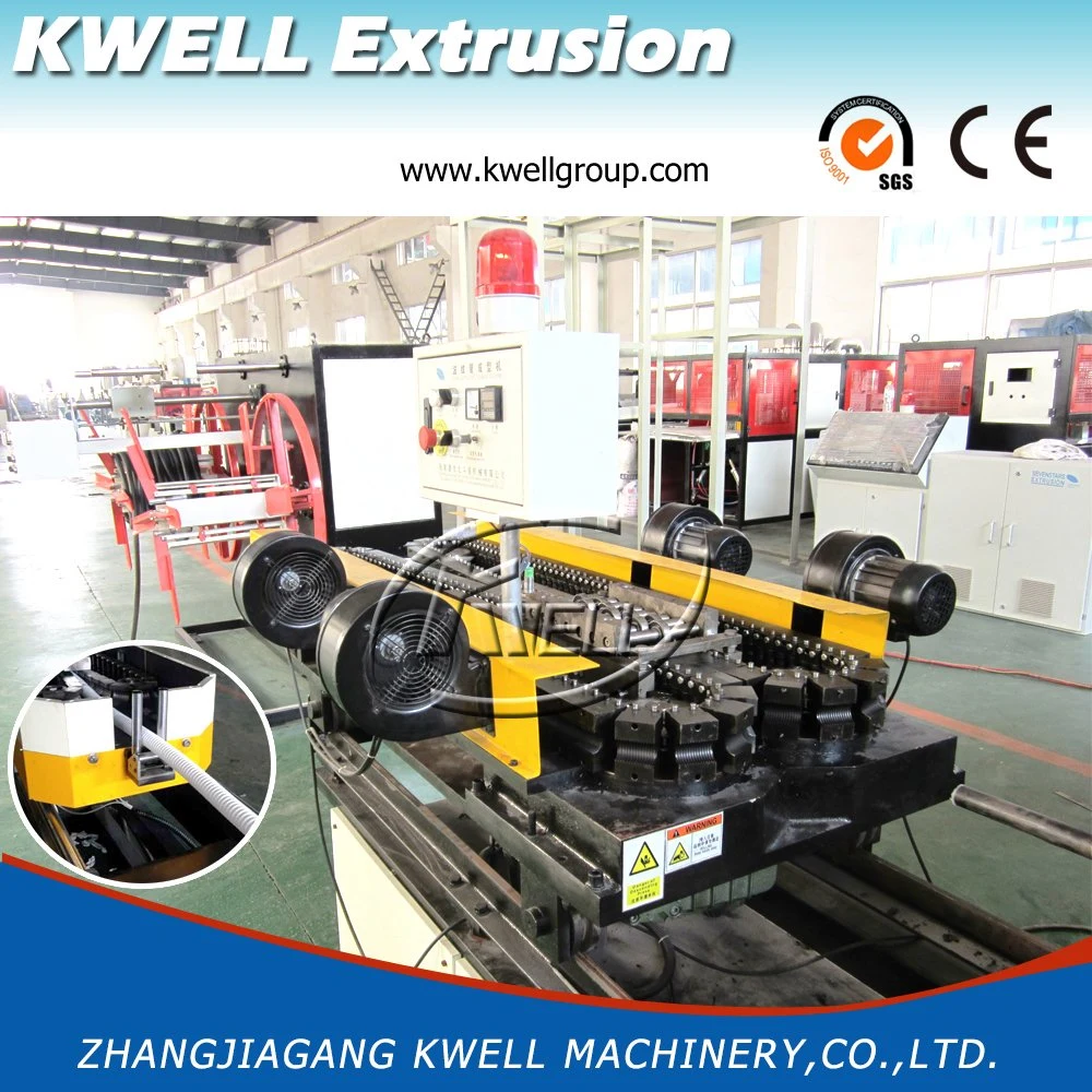Plastic HDPE Corrugated Pipe Coiler Coiling Winding Winder Machine