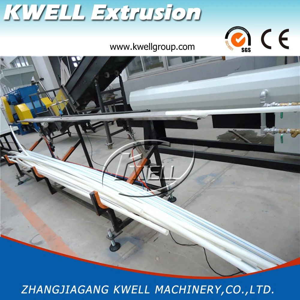 HDPE PPR Plastic Pipe Making Machine, Water Supply Pipe Extruder