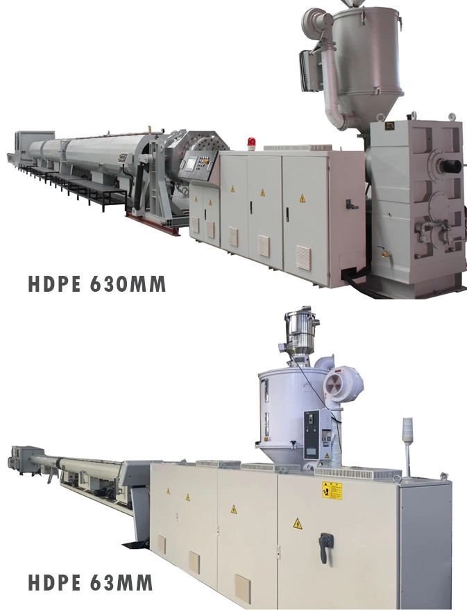 Reliable Quality Plastic HDPE&PE Water Sewage/Drainage Pipe/Tube/Hose Extrusion Production Line