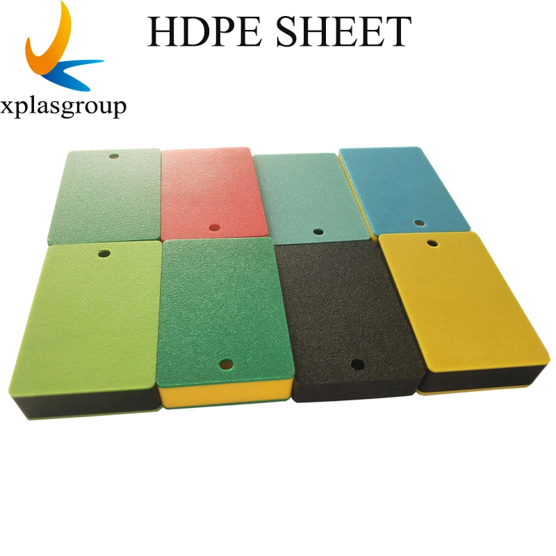 HDPE Fused Color Sheet Dual/Multi Color Plastic Board HDPE Sheet