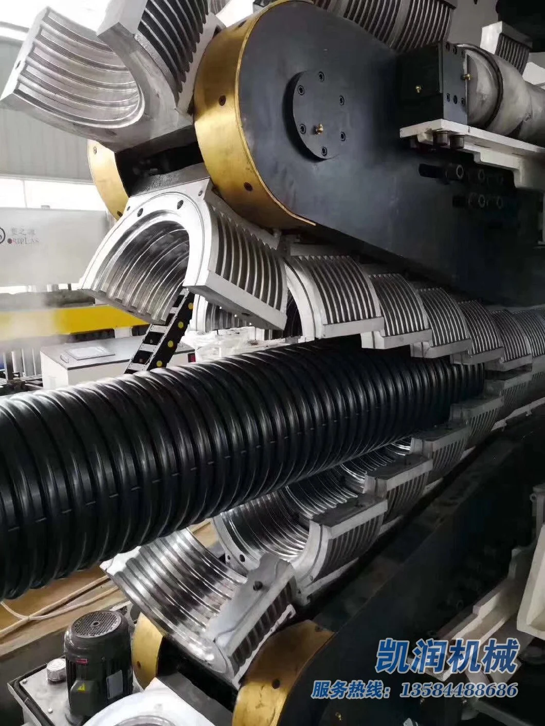 Reasonable Price and Best Quality HDPE Double Wall Corrugated Pipe Machine/Dwc Pipe Making Line