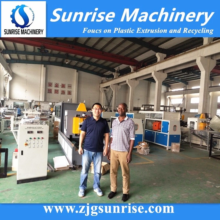 20-63mm Plastic HDPE Pipe Extrusion Machine PE Water Pipe Machine