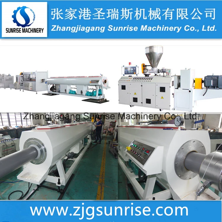 Plastic Water Pipe Conduit Pipe PVC Pipe Extrusion Production Making Machine