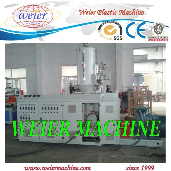 Plastic HDPE PP Pipe Production Machine / PE Water Gas Electrical Drain Pipe Extrusion Line