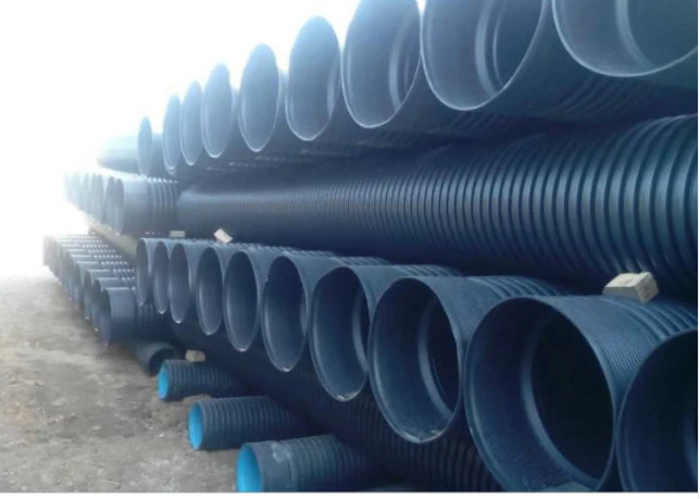 PVC Corrugated Sewage Pipe UPVC Double Wall Drainage Pipe