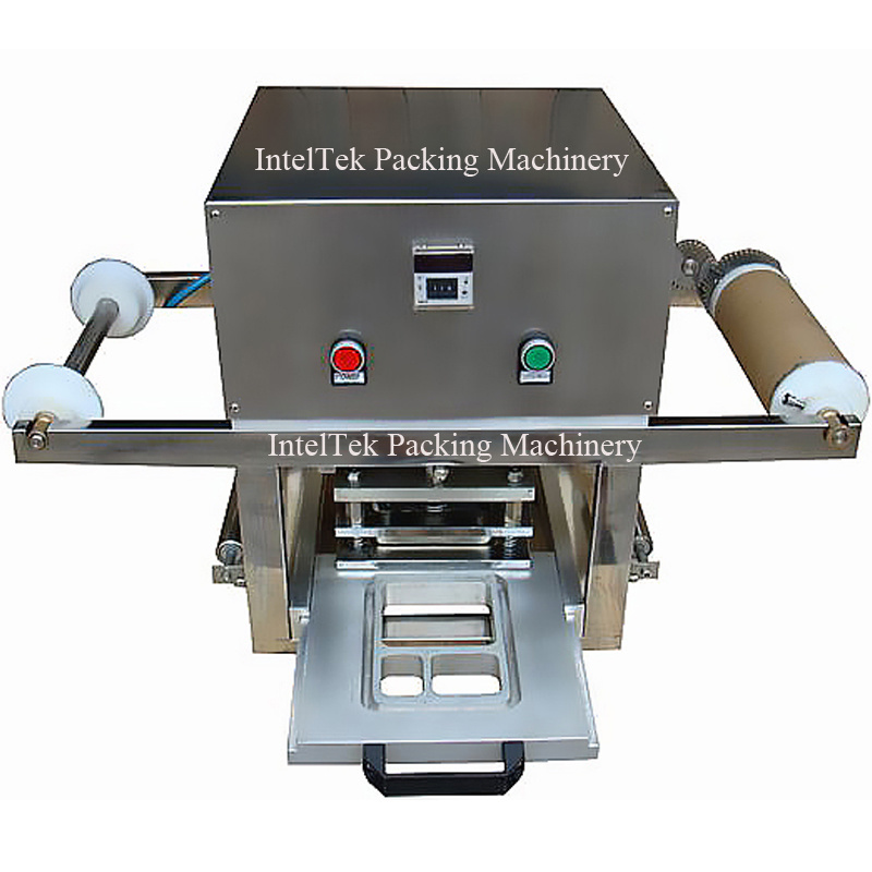 Vacuum Sealing Machine for Small Production Sandwich Semi-Automatic Box Atmospheric Sealing Machine