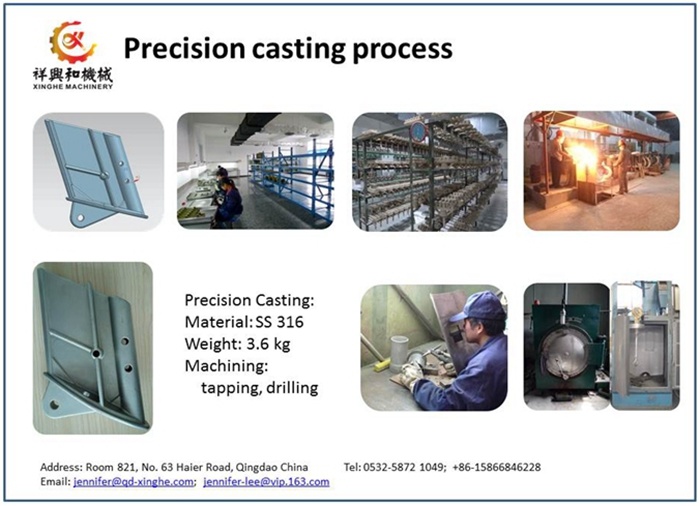316L Stainless Steel Casting Foundries Cast Steel Foundry